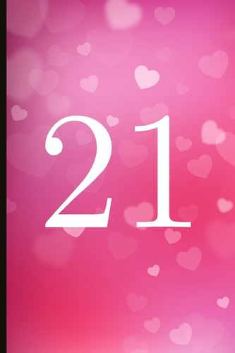 21 A Beautiful 21th Birthday Gift and Keepsake to Write Down Special Moments