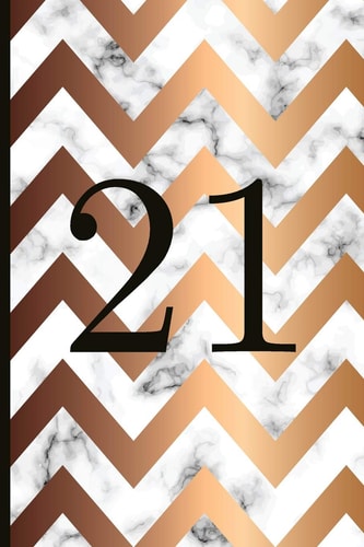 21 A Beautiful 21th Birthday Gift and Keepsake to Write Down Special Moments