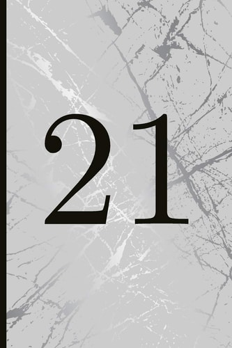 21 A Beautiful 21th Birthday Gift and Keepsake to Write Down Special Moments