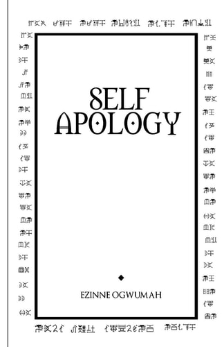 Self Apology