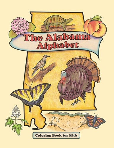 The Alabama Alphabet Coloring Book for Kids