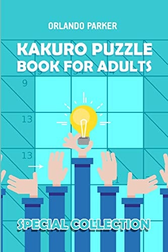 Kakuro Puzzle Book For Adults Kakuro 8x8 Puzzles