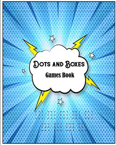 Dots and Boxes Games Book Puzzles & Games - Travel Games and Activity Book