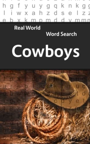 Real World Word Search Cowboys