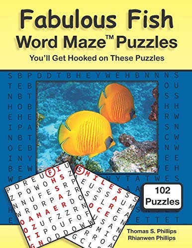 Fabulous Fish Word Maze Puzzles You'll Get Hooked on These Puzzles