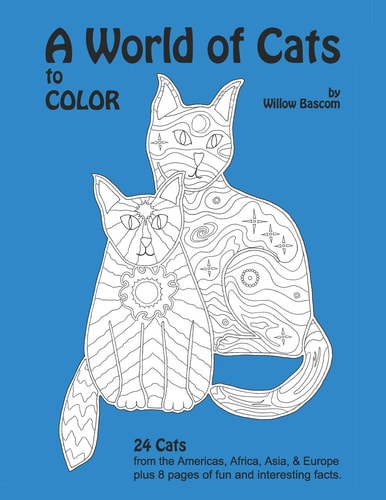 A World of Cats To Color