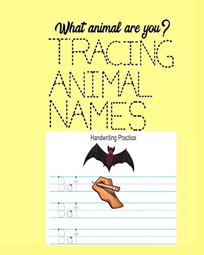 What Animal Are You? Tracing Animal Names Ages 5 and 6 Years