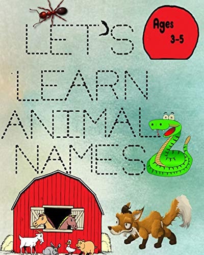 Let's Learn Animal Names For Ages 3 To 5