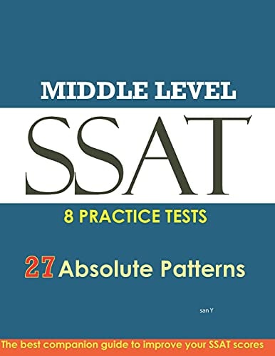 Ssat Absolute Patterns 8 Practice Tests Middle Level