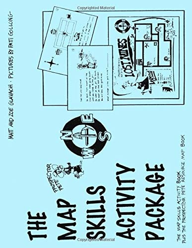 The Map Skills Activity Package Plus the Prospector Pete Resource Map Book