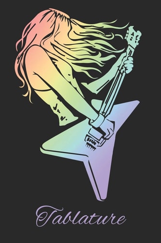 Tablature 100 Page Guitar Tablature Book
