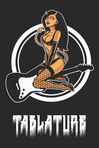 Tablature 100 Page Guitar Tablature Book
