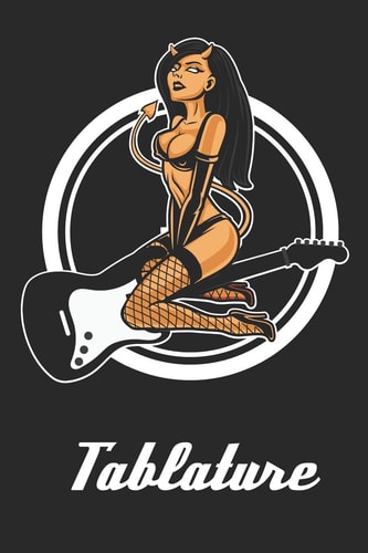 Tablature 100 Page Guitar Tablature Book