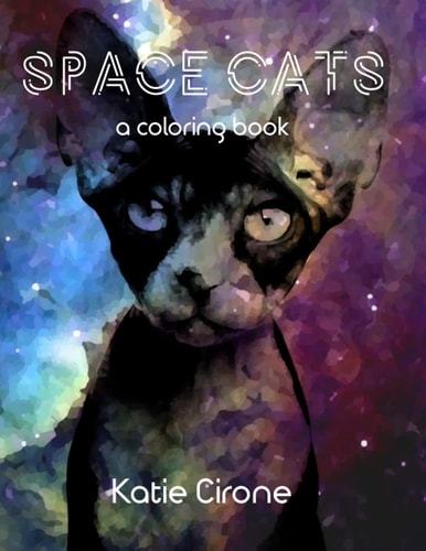 Space Cats A Coloring Book