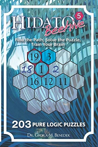Hidato Beehive 5 203 New Logic Puzzles