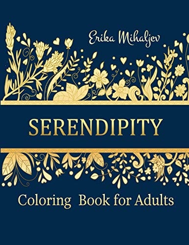 Serendipity Coloring Book for Adults
