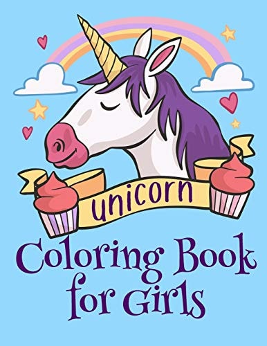 Unicorn Coloring Book for Girls Beautiful Collection of Unicorns with Positive, Inspiring Quotes