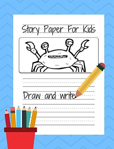 Story Paper for Kids Draw and Write