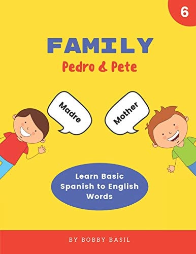 Family Learn Basic Spanish to English Words