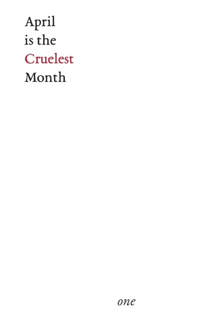 April is the Cruelest Month