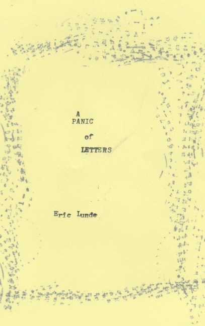 A Panic Of Letters