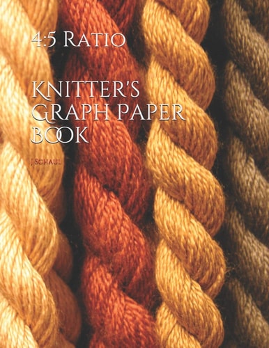 Knitter's Graph Paper Book 4:5 Ratio