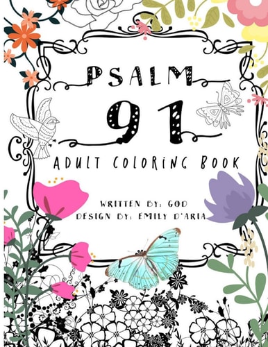 Psalm 91 Adult Coloring Book