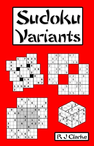 Sudoku Variants 50 Sudoku Variations