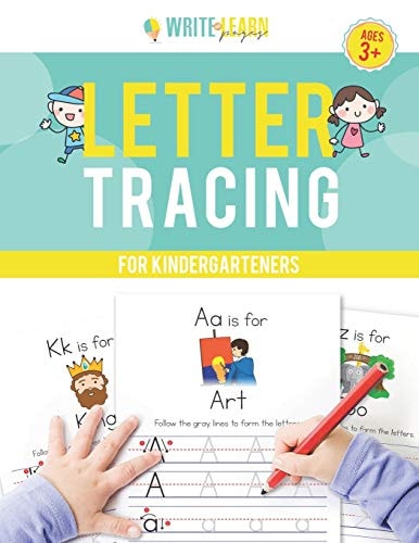 Write and Learn Pages Letter Tracing for Kindergarteners