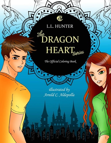The Dragon Heart Series The Official Coloring Book