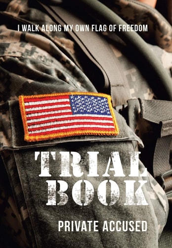 Trial Book I Walk Along My Own Flag of Freedom