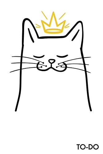 To Do To-Do Lists with Checkboxes - Cute Cat