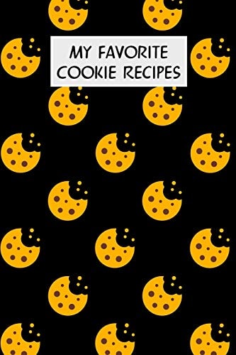 My Favorite Cookie Recipes Cookbook with Recipe Cards for Your Cookie Recipes
