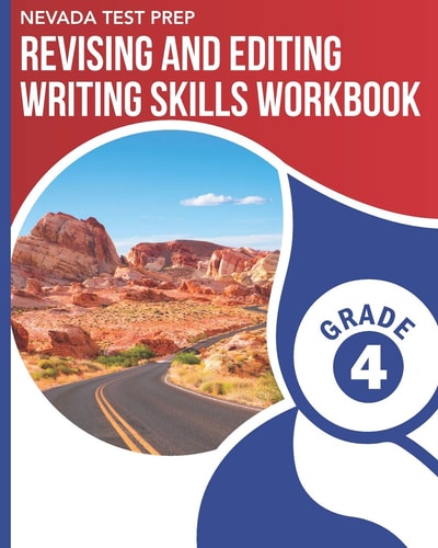 Nevada Test Prep Revising and Editing Writing Skills Workbook Grade 4 Preparation for the Smarter Balanced Assessments