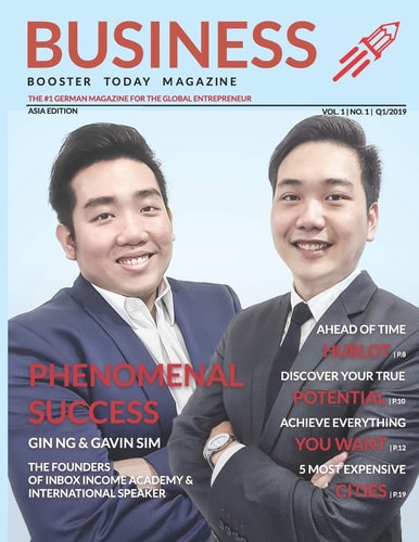 BUSINESS BOOSTER TODAY MAGAZINE - Asia Q1/2019 Asia Edition