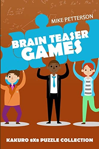 Brain Teaser Games Kakuro 8x8 Puzzle Collection