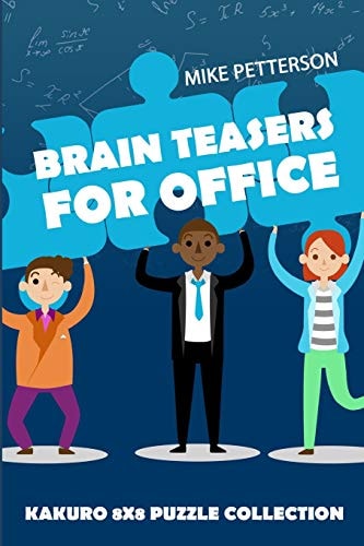 Brain Teasers For Office Kakuro 8x8 Puzzle Collection