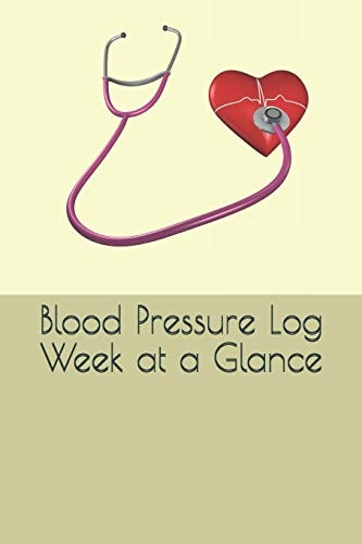 Blood Pressure Log Week at a Glance
