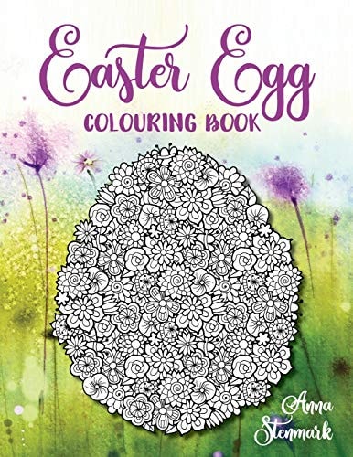 Easter Egg Colouring Book Delightful Pictures of Ornate Easter Eggs