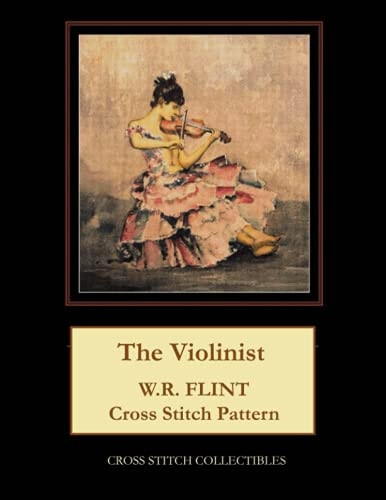 The Violinist W. R. Flint Cross Stitch Pattern