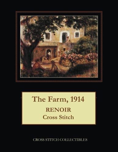 The Farm, 1914 Renoir Cross Stitch Pattern