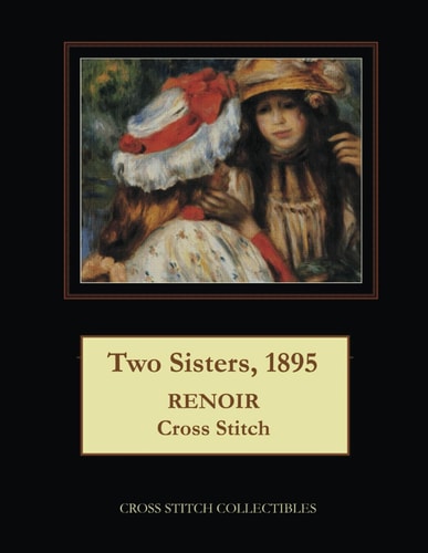 Two Sisters, 1895 Renioir Cross Stitch Pattern