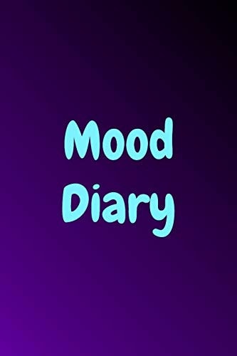 Mood Diary Purple and Black Gradient Background