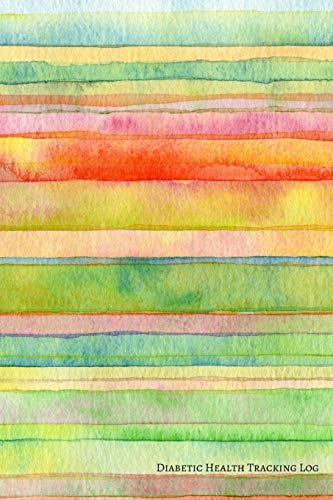 Health Tracking Log 12 Week Diabetic Health Tracking Log (Striped)