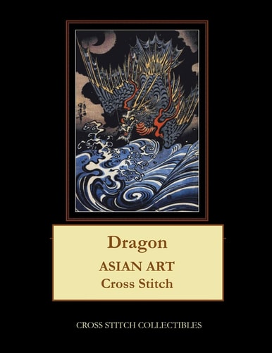 Dragon Asian Art Cross Stitch Pattern