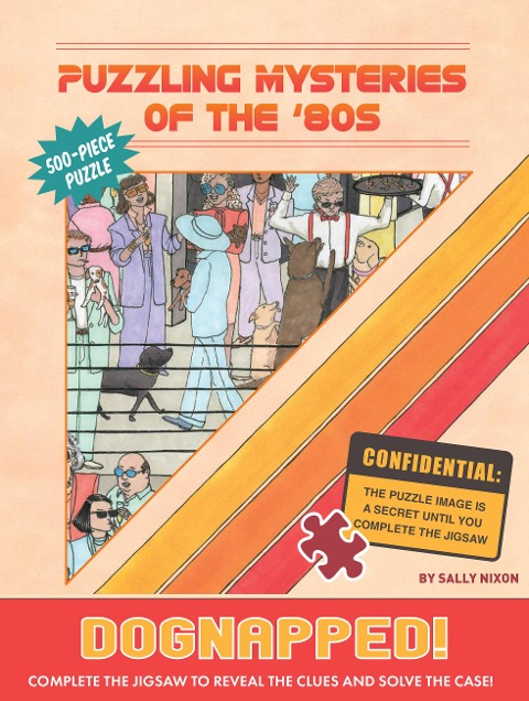 Puzzling Mysteries of the 80s Dognapped! 500-Piece Puzzle