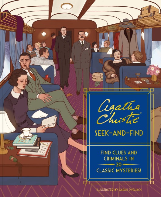 Agatha Christie Seek-and-Find: Find Clues and Criminals in 20 Classic Mysteries
