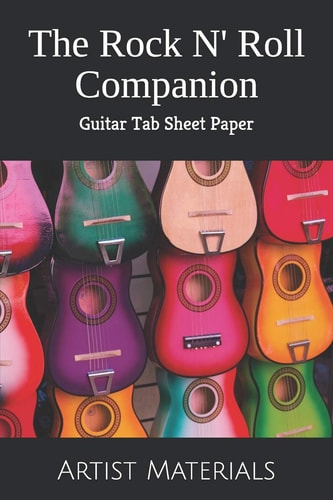 The Rock N' Roll Companion Guitar Tab Sheet Paper