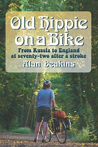 Old Hippie on a Bike From Russia to England at 72 After a Stroke