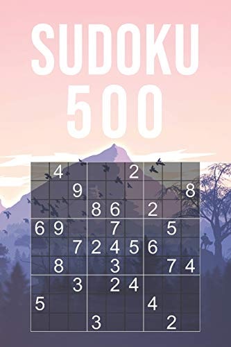 500 Sudoku Puzzles - Beginner Quiz Book For Adults 9x9 Puzzle With Solutions At The Back Easy To Read Font Size 20 Entertaining Game To Keep Your Brain Active